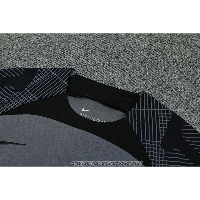Chandal del Barcelona 22-23 Manga Corta Gris - Pantalon Corto